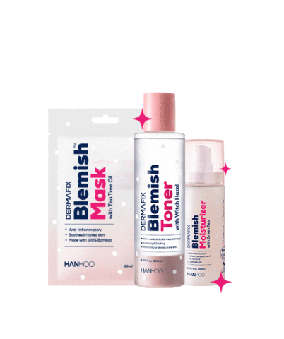 giphyupload hanhoo skin acne prone acne skincare dermafix Sticker