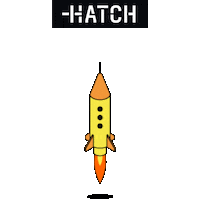 Outer Space Sticker by Hatch Invest