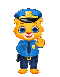 Stop Behave Sticker by Lucas and Friends by RV AppStudios