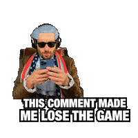 The Game Comment Sticker