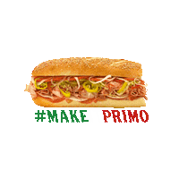 PrimoHoagies sandwich italian philadelphia philly Sticker