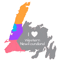 West Coast Best Coast Sticker by Go Western Newfoundland