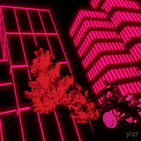 yizr art animation loop retro GIF