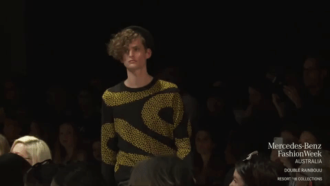 double rainbouu GIF by Mercedes-Benz Fashion Week Australia