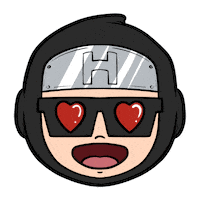 In Love Heart Sticker