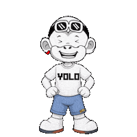Lets Go Yolo Sticker by Zhot