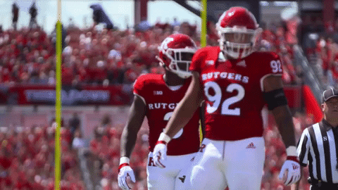 Mayan Ahanotu GIF by Rutgers Football