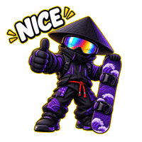 yassansnow cool good nice winter Sticker