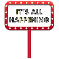 Its Happening Sticker by iaegrafico