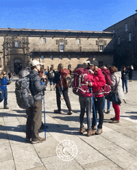 Camino De Santiago Pilgrim GIF by ElCaminoParaLatinos