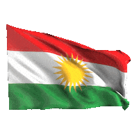 Flag Kurd Sticker