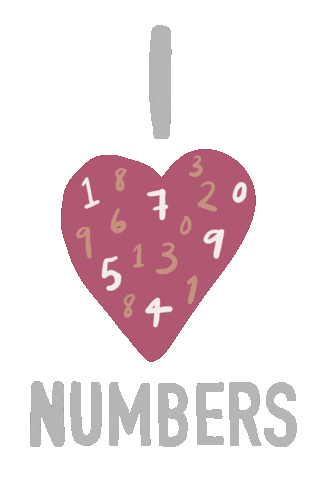 simplifiedaccounting love heart finance maths Sticker