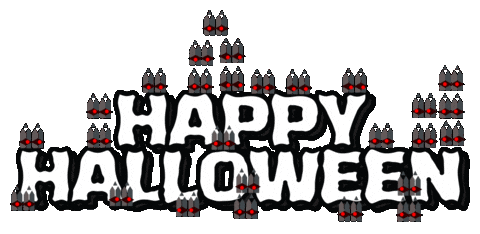 Happy Halloween Sticker by Stamatia Alexaki
