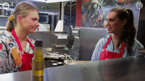 Hugging Love GIF by MasterChefAU