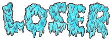 loser dripping STICKER