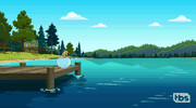 Dive Klaus GIF by American Dad