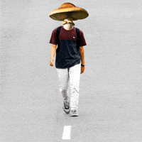 Laid Back Walking GIF