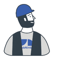 jobnimbus technology construction hammer software Sticker