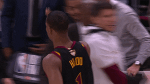 high five cleveland cavaliers GIF by NBA