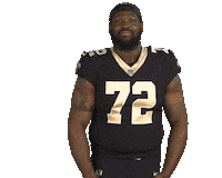 Football Nfl Sticker by New Orleans Saints