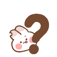 Confused Question Sticker