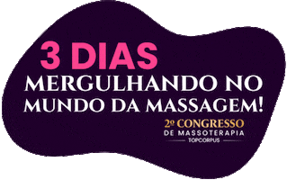 2 Congresso Topcorpus Sticker by Massagem TopCorpus