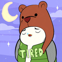 Tired Night Night GIF by Pudgy Penguins