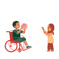 consuelozobelalgerfoundation ball play children hope Sticker