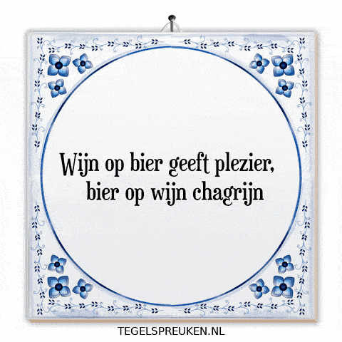 Bier Nl GIF by Tegelspreuken.nl