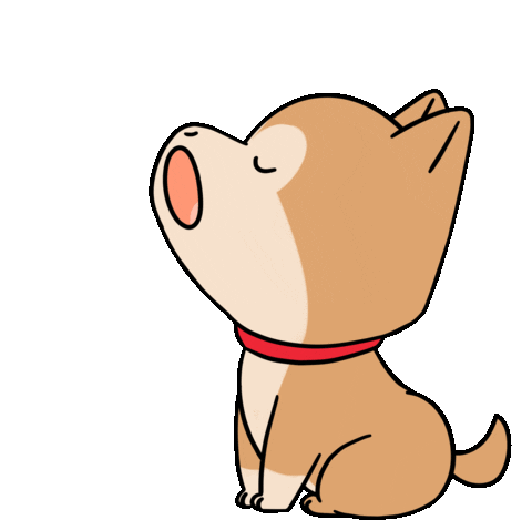 Dog Love Sticker by Ai and Aiko