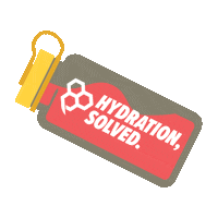 Hydration Drink Up Sticker by Honey Stinger