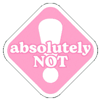 No Way Not A Chance Sticker by NZ Collab
