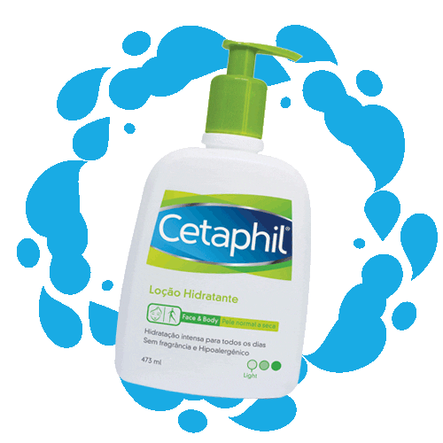 CetaphilBrasil giphyupload skincare self care frio Sticker