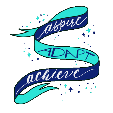 contempoarty stars twinkle ribbon rotaract Sticker