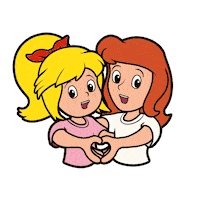 Best Friends Love Sticker by Kiddinx
