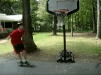 basketball skateboarding GIF by AFV Epic Fails