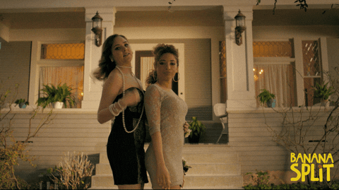AmericanHigh giphyupload party pose fancy GIF