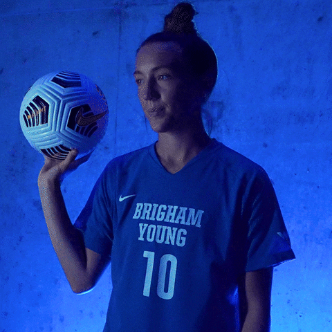 Womens Soccer Sport GIF by BYU Cougars