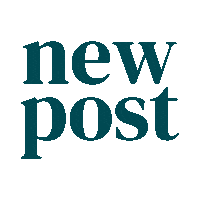 Bridgespace new post social teal Sticker