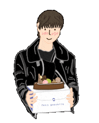 Excited True Beauty Sticker