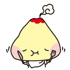 Food Eating Sticker by Yamasho Co., Ltd.