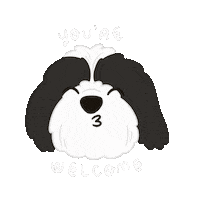 Dog Illustration Sticker by Ann of Facedit