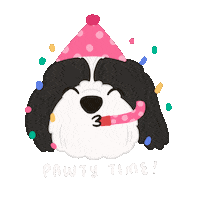 Celebrating Happy Birthday Sticker by Ann of Facedit