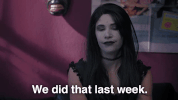 season 6 we did that last week GIF