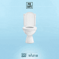 PeeSafe toilet world toilet day toilet day toilet hygiene GIF