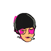 Rock And Roll Loop Sticker by Dax Norman