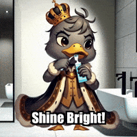 Bathroom Shine Bright GIF by sirduckbeth
