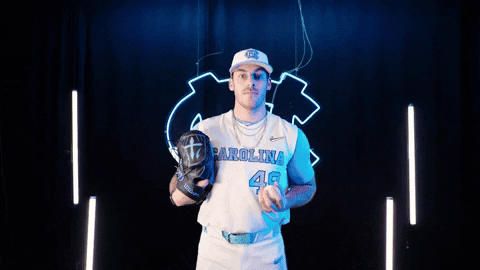 North Carolina Baseball GIF by UNC Tar Heels
