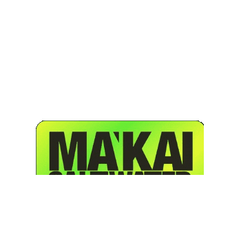 Salt Water Surf Sticker by Ma'Kai  Paddlesurf