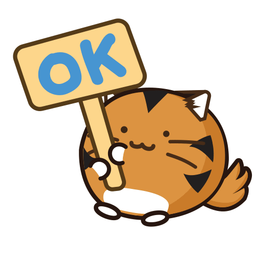 Cat Ok Sticker by Fuzzballs